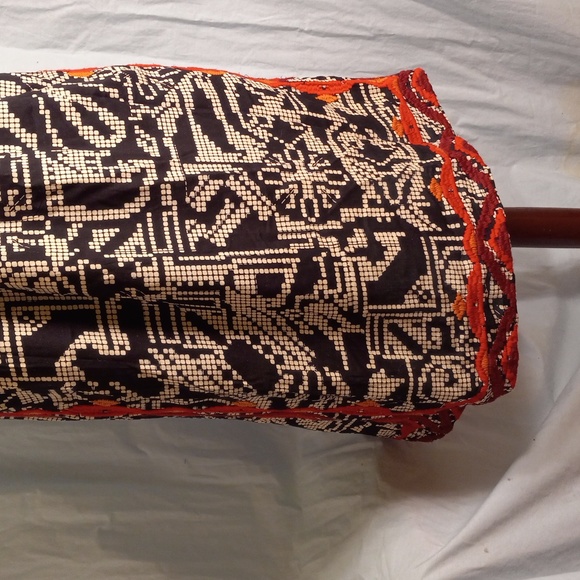 Floreat by Anthropologie XS Dress Fringe Beaded Crochet Embroidered - Picture 6 of 12